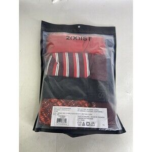 2xist Cotton Stretch 4 Pack Low Rise Trunks Boxer Briefs Underwear Mens Size M